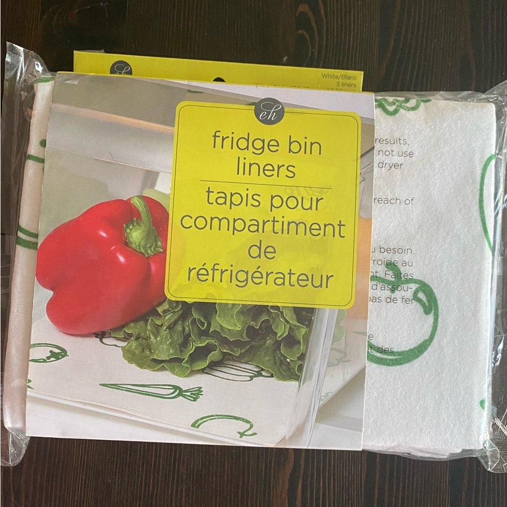Fridge bin liners